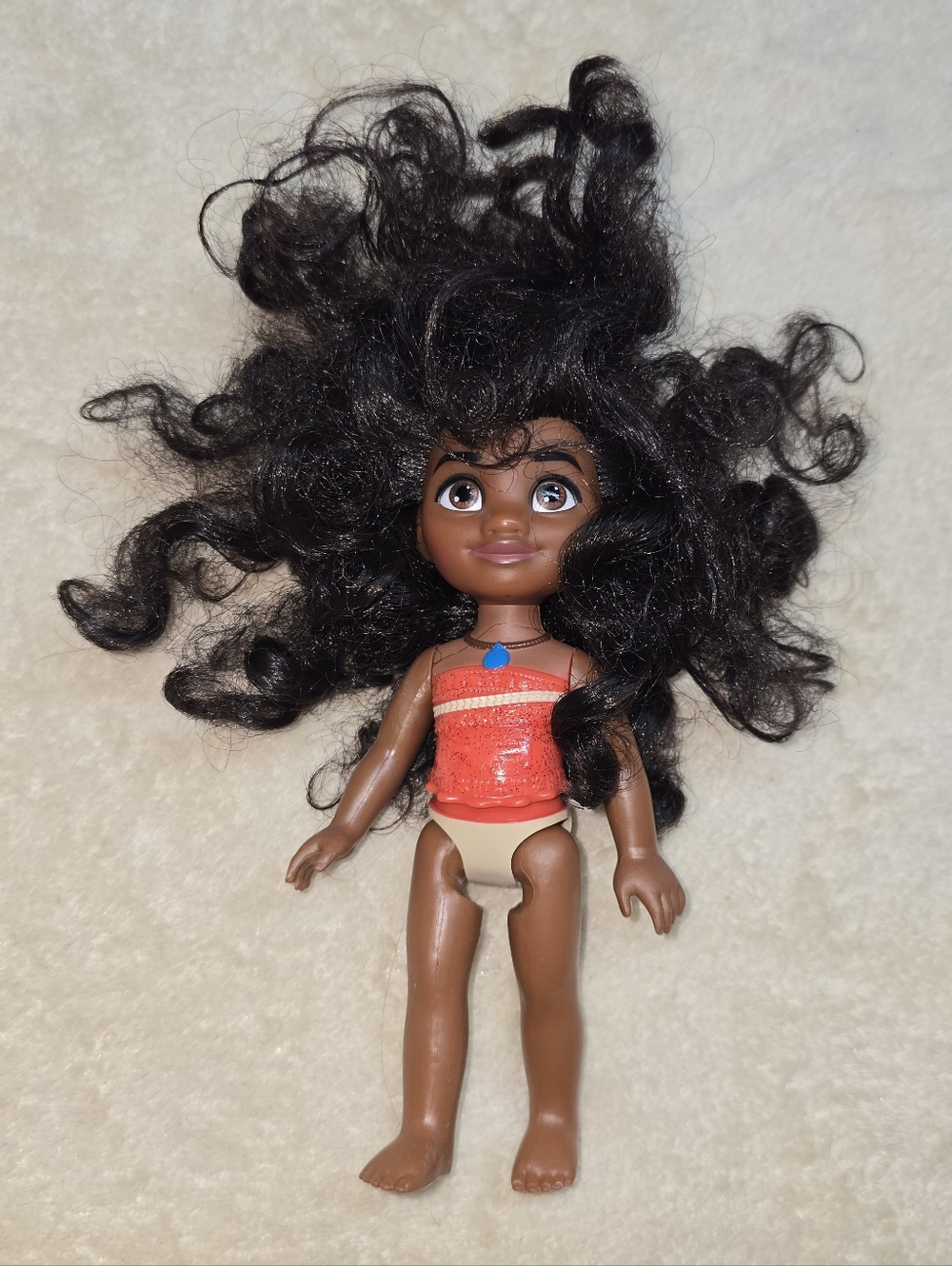 Disney Moana Petite Adventure Doll  6''  Tall Mini Doll Jakks Pacific